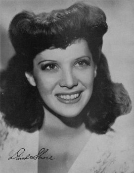 Dinah Shore, circa 1946