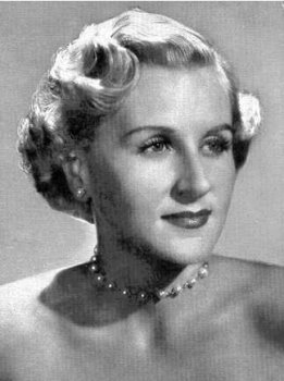 Capitol Records recording artist Margaret Whiting, in a promotional photo from 1947