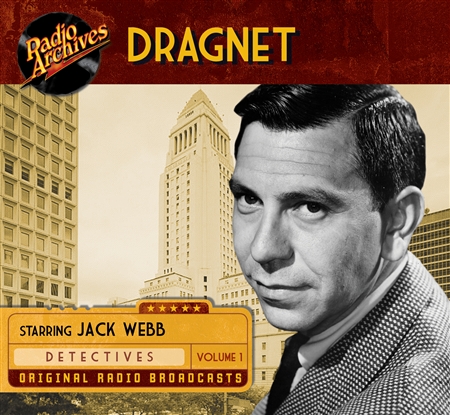 Dragnet 105 Shows 1 CD-Old Time Radio-1953-1955 Jack Webb Detective-ONLY $4.99 